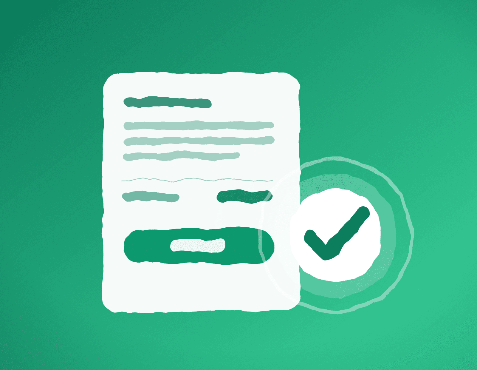 Illustration of a client approving a quote in their browser